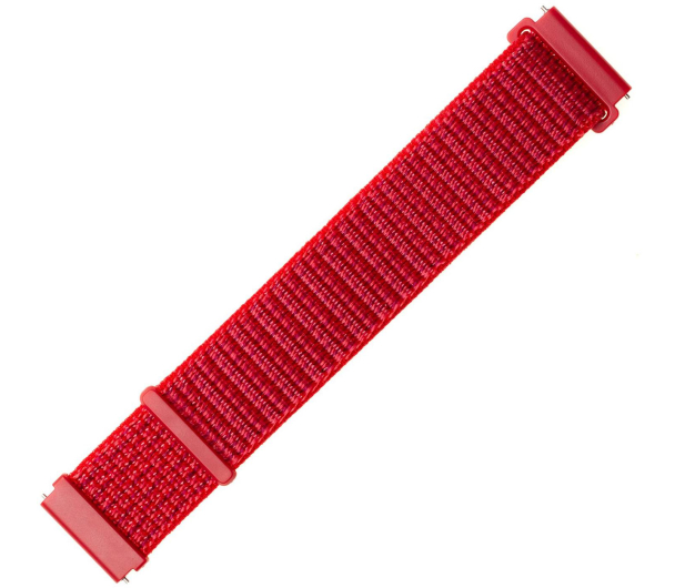 FIXED Nylon Strap do Smartwatch (20mm) wide red FIXNST-20mm-RD - 1086815 - zdjęcie 3